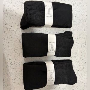 Tall black women’s sock, New in packaging